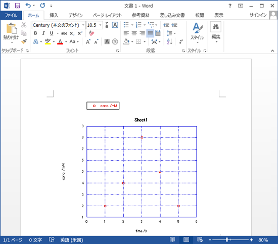 wordにペースト