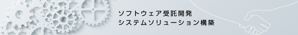 ソフトウェア受託開発・システムソリューション構築